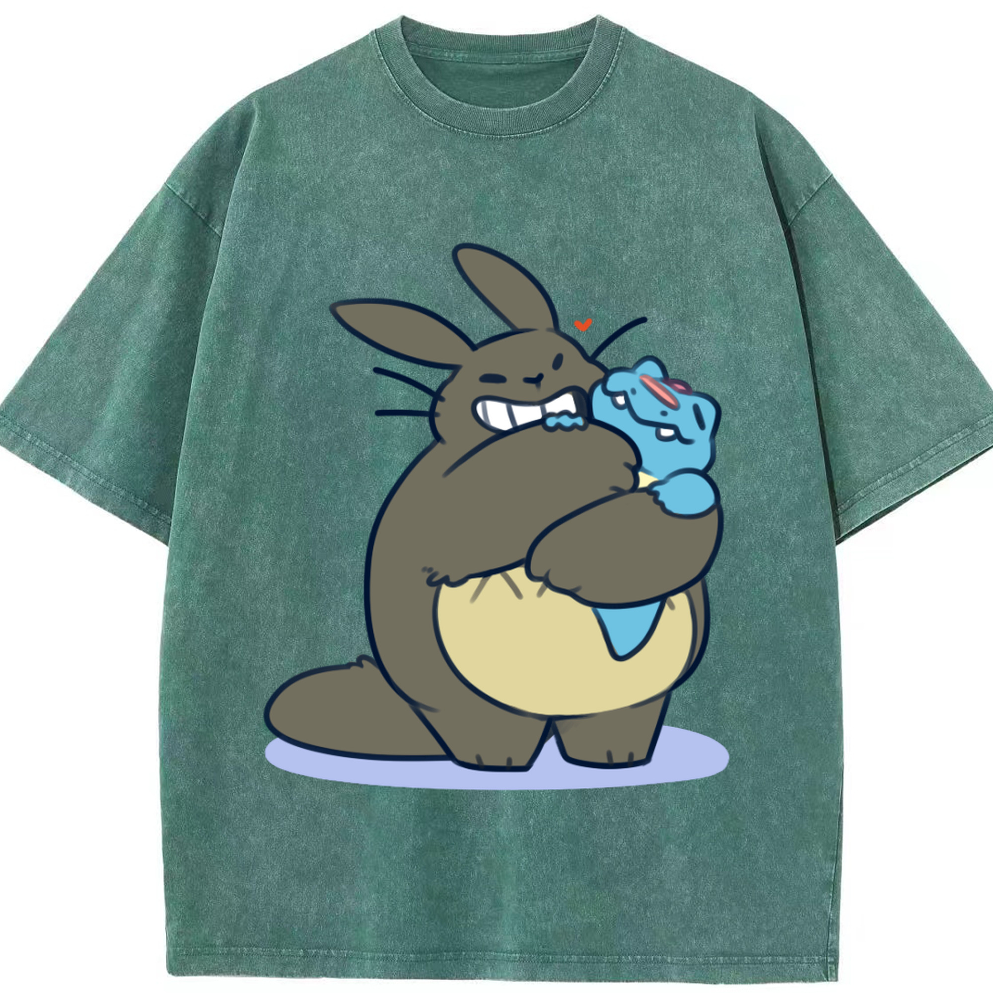 （画像用） となりのトトロ 草壁メイ 草壁サツキ My Neighbor Totoro Satsuki Kusakabe Mei Kusakabe 綿100% ヴィンテージ風 半袖Tシャツ（フロントプリント）